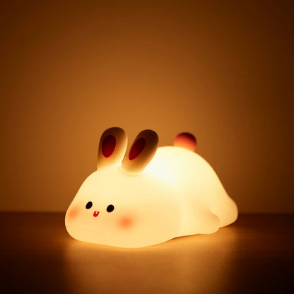 Animal Glow: Rechargeable Silicone Animal Nightlight