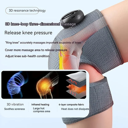 JointEase 3-in-1 Massager: Heated Vibration Therapy for Shoulders, Knees & Elbows