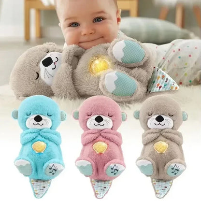 Soothing Sleep Companion: Plush Toy with Music, Lights, and Sound