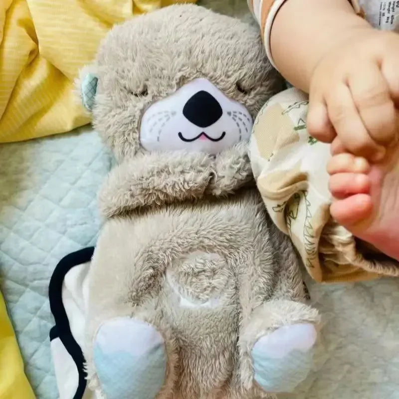 Soothing Sleep Companion: Plush Toy with Music, Lights, and Sound