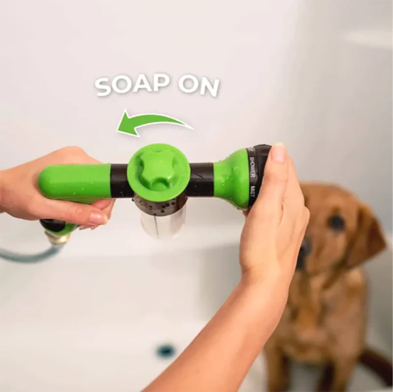 "HydroPaws: 3-in-1 Pet Spa Deluxe - High-Pressure Shower, Gentle Foam, Ultimate Clean!"