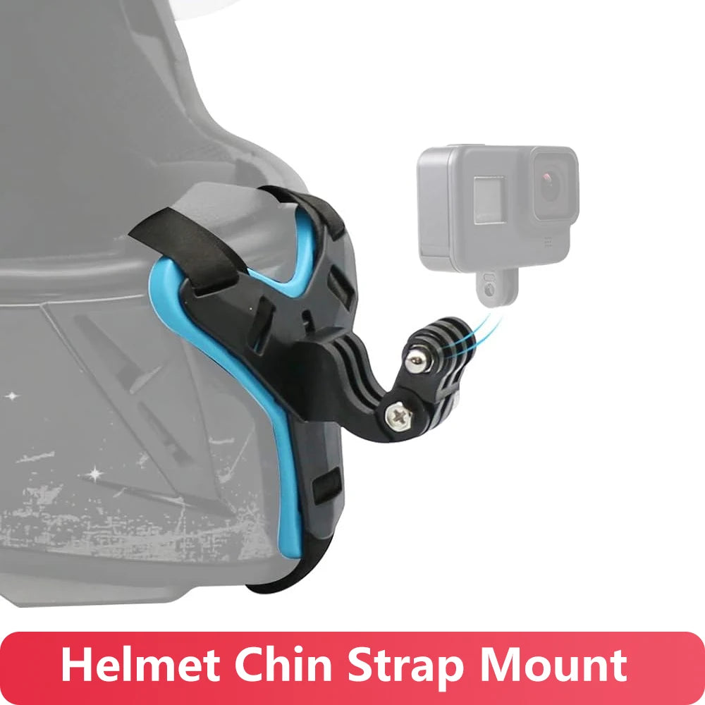 Ride & Record: Helmet Hero Mount - Capture Every Adventure with Your Action Camera!