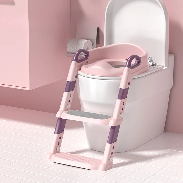 Step Up to Potty Power: Foldable Fun for Tiny Tots' Toilet Triumphs!