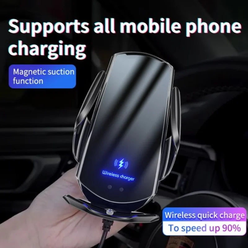 ChargeDrive: Wireless Power Holder for Your Phone on the Go