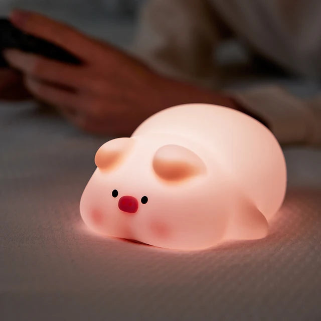 Animal Glow: Rechargeable Silicone Animal Nightlight