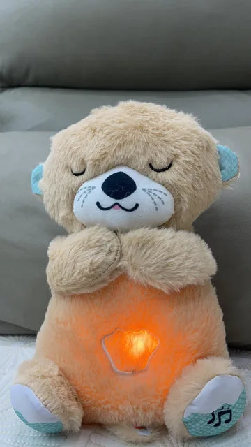 Soothing Sleep Companion: Plush Toy with Music, Lights, and Sound