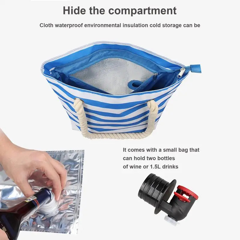 Pour & Carry: The Stylish Wine Dispenser Tote